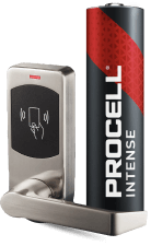 Procell Intense battery and doorlock